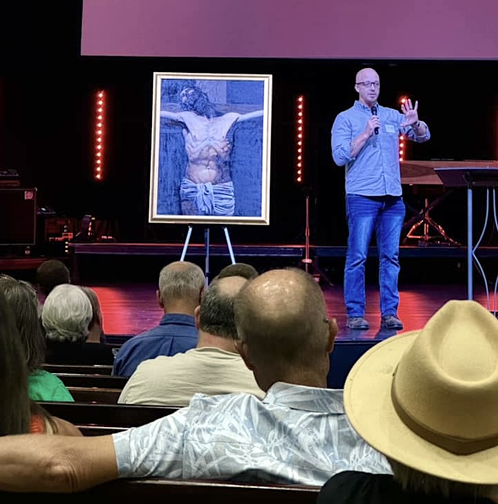 Greg speaking at Stand to Reason conference