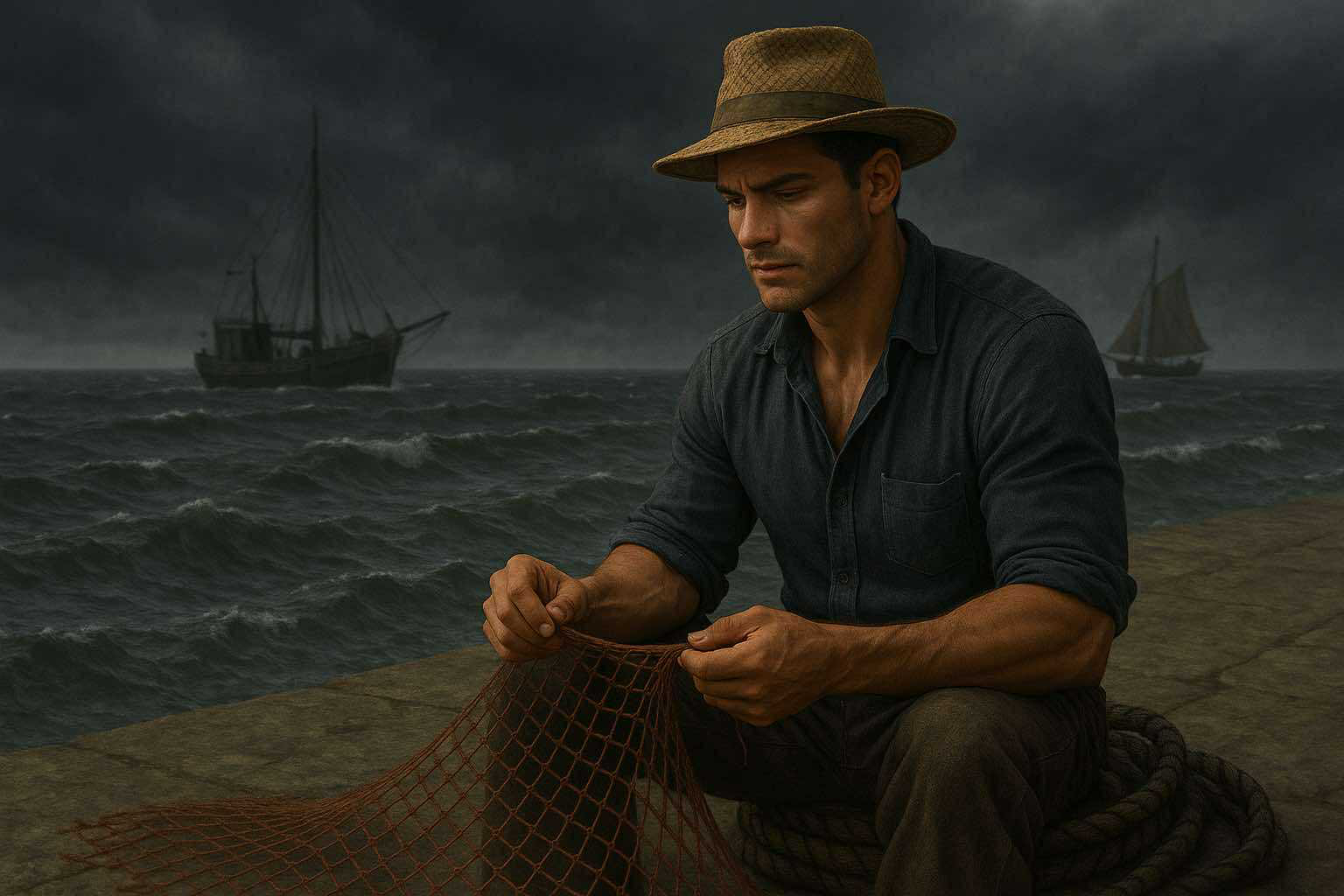 Mending Nets in the Storm